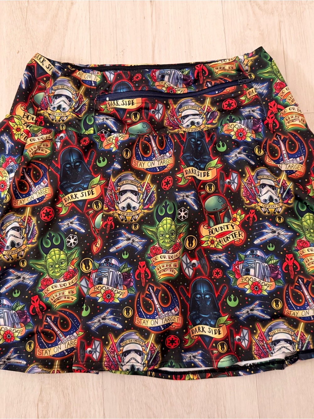 Star Wars Graphic Circle Skirt — Multicolor - M